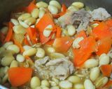 大豆と豚こまの生姜煮♪作り方5写真