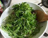 豆苗のマヨ炒め作り方5写真