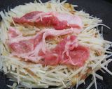 じゃが芋のお好み焼き風ガレット♪作り方3写真