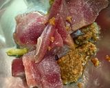 かつおの醤油こうじ漬け作り方1写真
