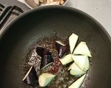 鶏もも肉と茄子炒め作り方2写真