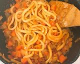 簡単！オムグラうどん♡作り方5写真