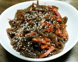 ゴボウ無し☆人参と糸こんにゃくのきんぴら作り方3写真