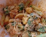 三種野菜のオーロラソース和え☆作り方8写真