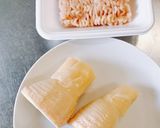 筍の鶏そぼろ煮作り方1写真