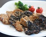香ばしい☆豚肉のごま焼き❀作り方5写真