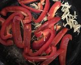 パプリカの生姜炒め作り方1写真