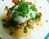 マグロのサイコロステーキおろしポン酢かけ作り方3写真