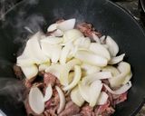 牛肉と玉ねぎ煮作り方6写真