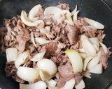 牛肉と玉ねぎ煮作り方7写真