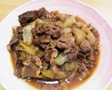 牛肉と玉ねぎ煮作り方11写真
