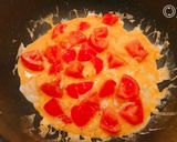 豚バラほうれん草、ふんわりトマ玉がけ！作り方8写真