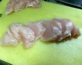 鶏胸肉のフリッター作り方1写真