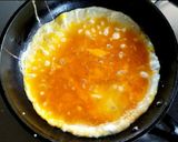 ブロッコリーの茎の中華風玉子焼き作り方5写真