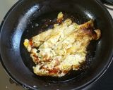 ブロッコリーの茎の中華風玉子焼き作り方6写真