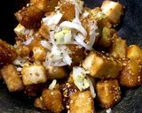 厚揚げの甘辛揚作り方4写真