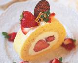 苺ジャム・魅惑のロールケーキ*応用編作り方48写真