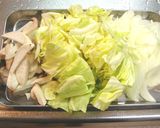 チーズタッカルビ風♪豚キムチ焼きそば作り方2写真