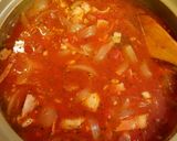 〆まで美味しいトマト鍋♡トマト缶使用作り方3写真