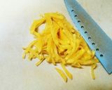 もやしとたくあん炒め作り方2写真