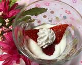 苺ホイップヨーグルト♫作り方3写真