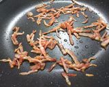カリカリベーコンとバナナのトースト作り方1写真