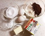 ケークオショコラ♡作り方1写真