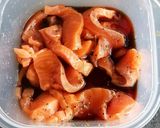 サーモンのブラックペッパー漬け丼作り方3写真