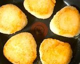 チーズバター醤油焼きおにぎりのスープご飯作り方4写真