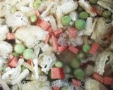 豆とおあげの炊き込みごはん作り方6写真