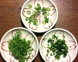 生きくらげとはんぺんのちぎり焼き作り方3写真