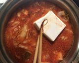 【簡単！家にある材料で】キムチ春雨スープ作り方5写真
