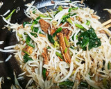 さんま蒲焼き缶を使って野菜炒め！作り方2写真