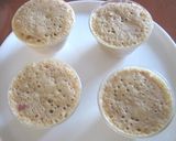 レンジでフレッシュイチゴの蒸しケーキ作り方5写真