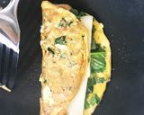 簡単チーズほうれん草オムレツ作り方5写真
