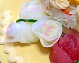 華やか かわいい♫ 寿司ケーキ作り方6写真
