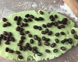 抹茶ミルクあずきスコーン作り方4写真
