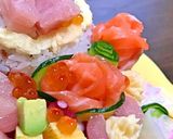 華やか かわいい♫ 寿司ケーキ作り方8写真