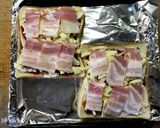 簡単朝食に！ベーコンピザトースト作り方4写真