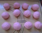 春♡お花メロンパン♡チョコ入り作り方4写真