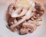 ふわふわ豚肉と長ネギのオムレツ♡作り方4写真