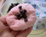 春♡お花メロンパン♡チョコ入り作り方5写真