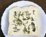 塩昆布バター＆チーズのトースト作り方2写真