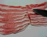ビールのつまみ!豚バラ肉の甘辛焼き作り方1写真