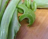 台湾高菜のチャンプルー作り方1写真
