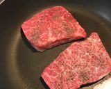 お家で 鉄板ステーキ作り方5写真
