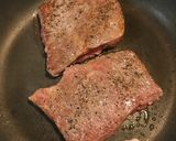 お家で 鉄板ステーキ作り方6写真