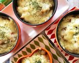 グリーンカレー風味パン粥チーズグラタン作り方11写真