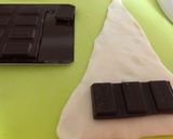 ☆パイシートで作るチョコクロワッサン☆作り方3写真