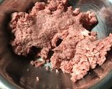 我が家の自家製ハンバーグ作り方1写真